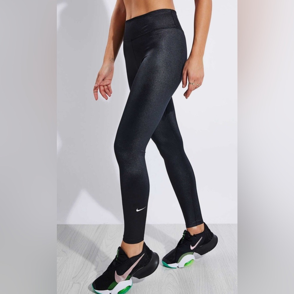 Nike Women's One Shine Tights - Black - M